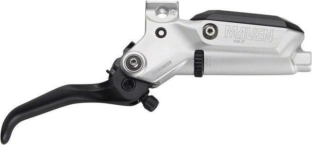 SRAM Maven Ultimate Disc Brake Lever Assembly - Aluminum Lever Blade Silver/BLK A1 - The Lost Co. - SRAM - 11.5018.052.021 - 710845905568 - 