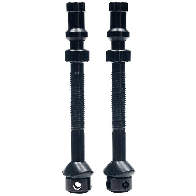 Stans Universal+ Presta Valves - Tall (53mm) - Pair - Black - The Lost Co. - Stan's No Tubes - AS0235 - 847746065814 - 