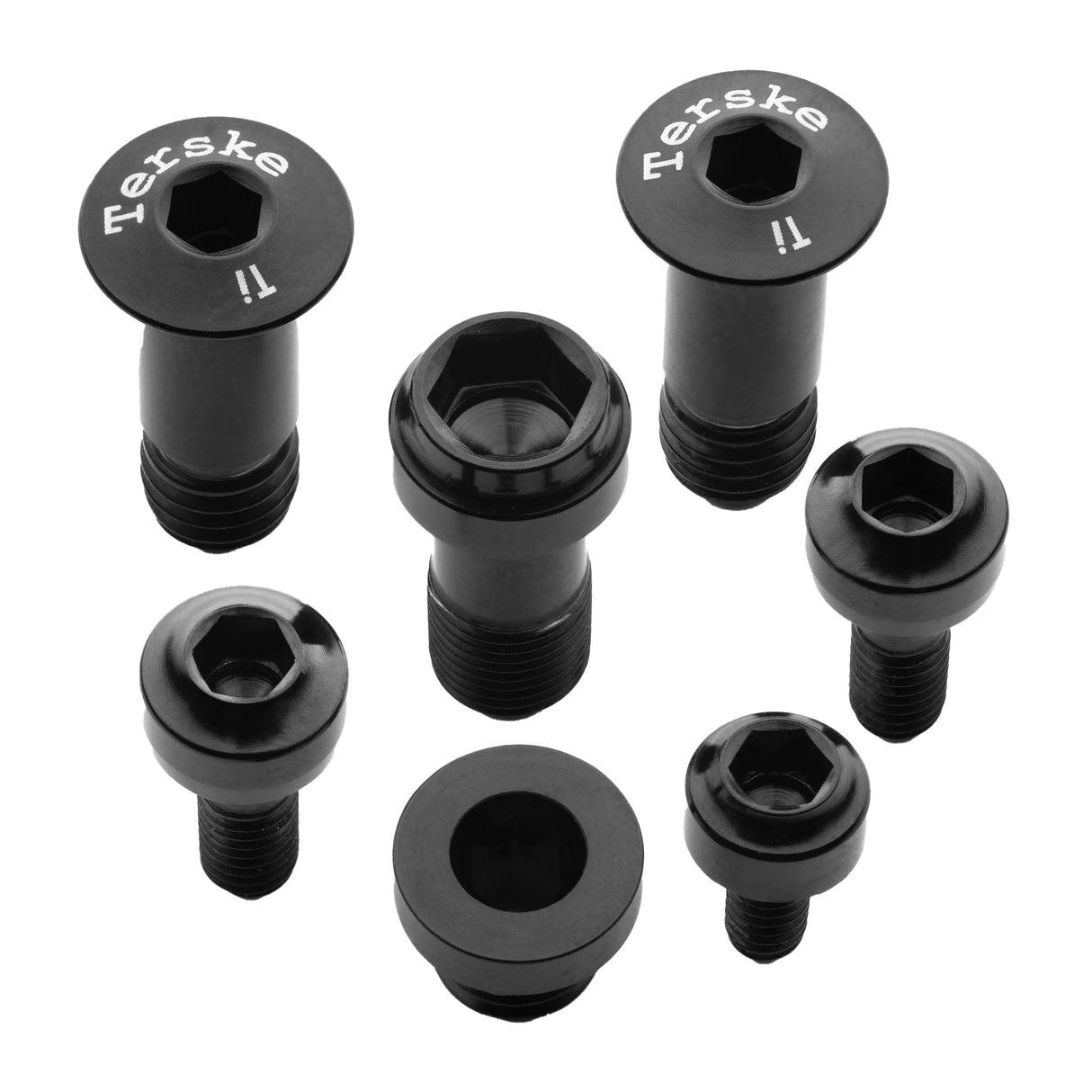 Terske Bolt Kit Rear Derailleur Transmission G Black - The Lost Co. - Terske - BK - RD - TXG - BLK - 051716990932 - 