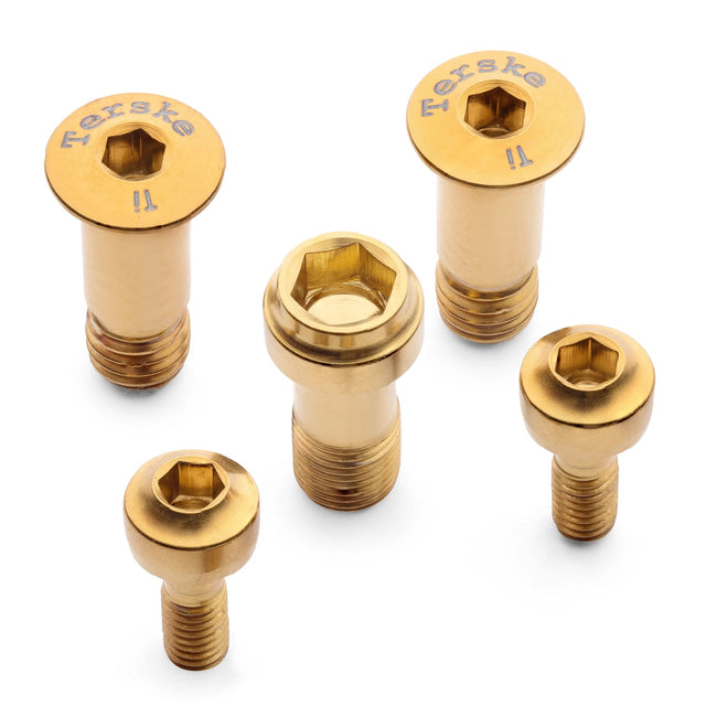 Terske Bolt Kit Rear Derailleur Transmission G Gold - The Lost Co. - Terske - BK - RD - TXG - GLD - B - TE3631 - 