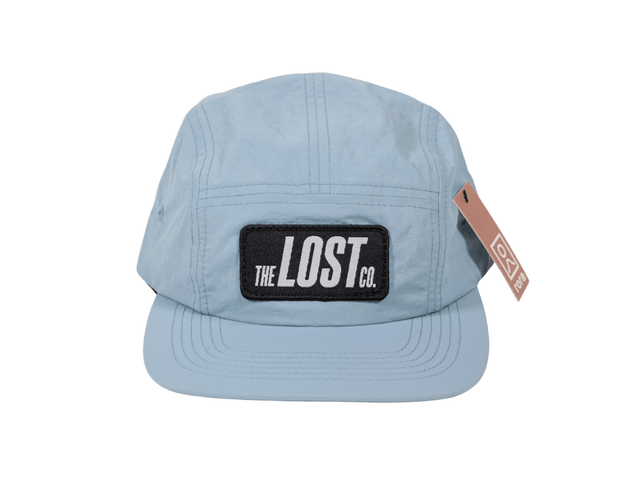 The Lost Co Logo Patch Camp Hat - Slate - The Lost Co. - The Lost Co - TLC-PATCHHAT-SLATE -  - 