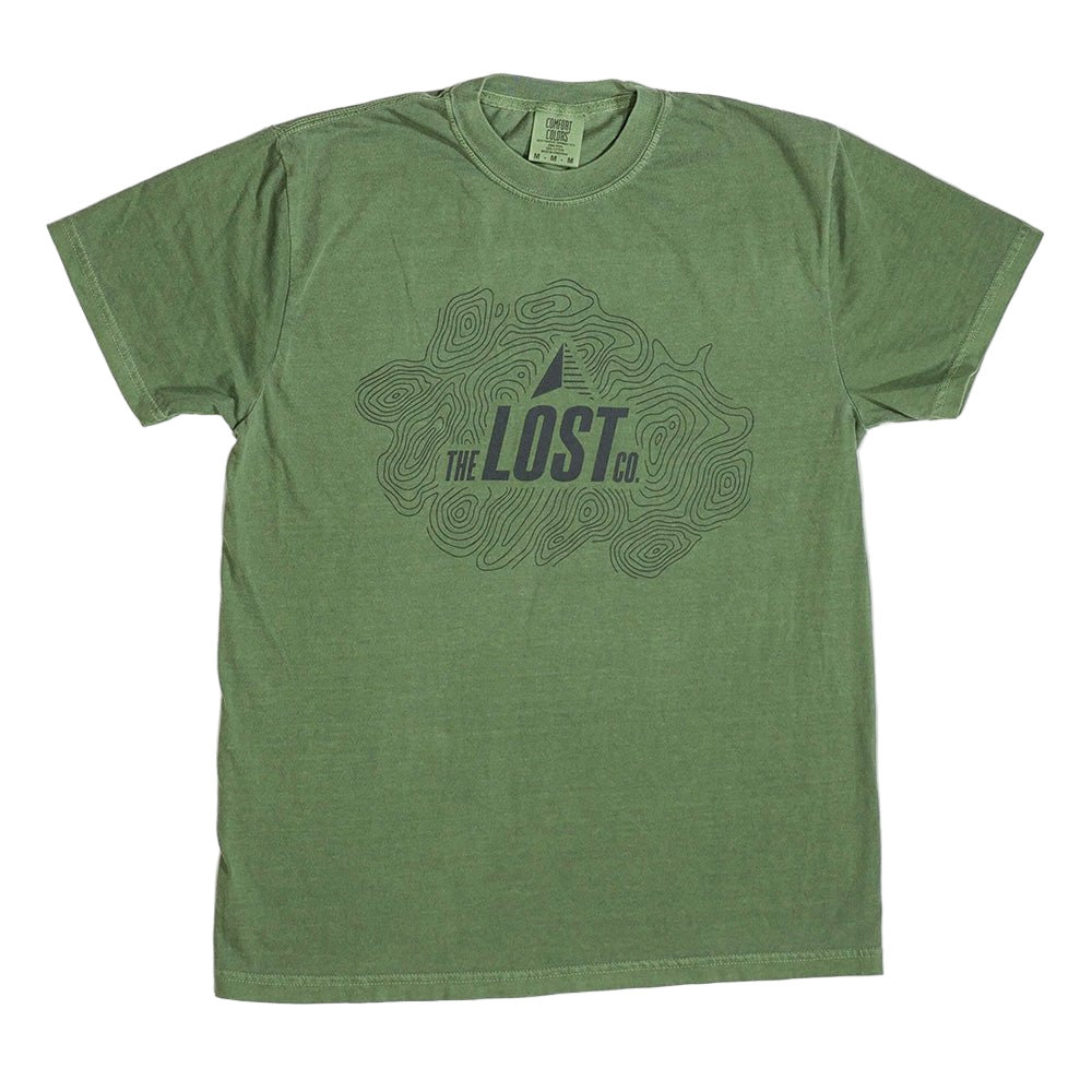 The Lost Co Topo Tee - The Lost Co. - The Lost Co - TOPOTS - Small - 