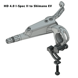 TRP Shifter Adaptor Kit HD4.0 - TRP Brake (I - Spec II) to I - Spec EV - Left - The Lost Co. - TRP - ABOT000970 - 4717592035094 - 