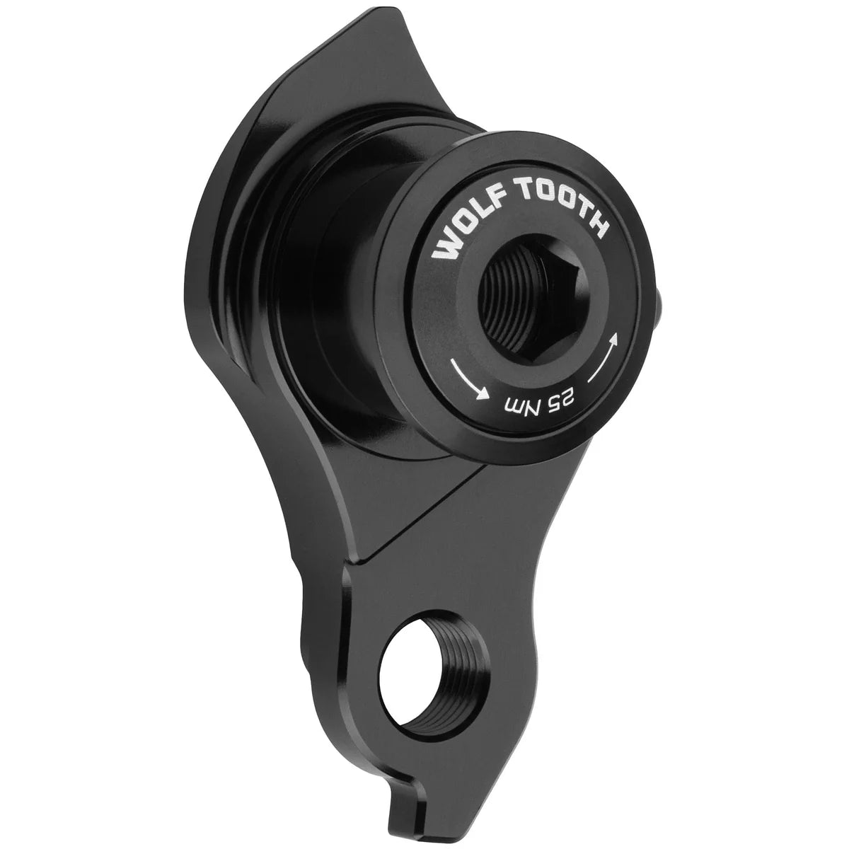 Wolf Tooth Components Universal Derailleur Hanger (UDH) Black - The Lost Co. - Wolf Tooth - WTUDH - BLK - 810159401500 - 