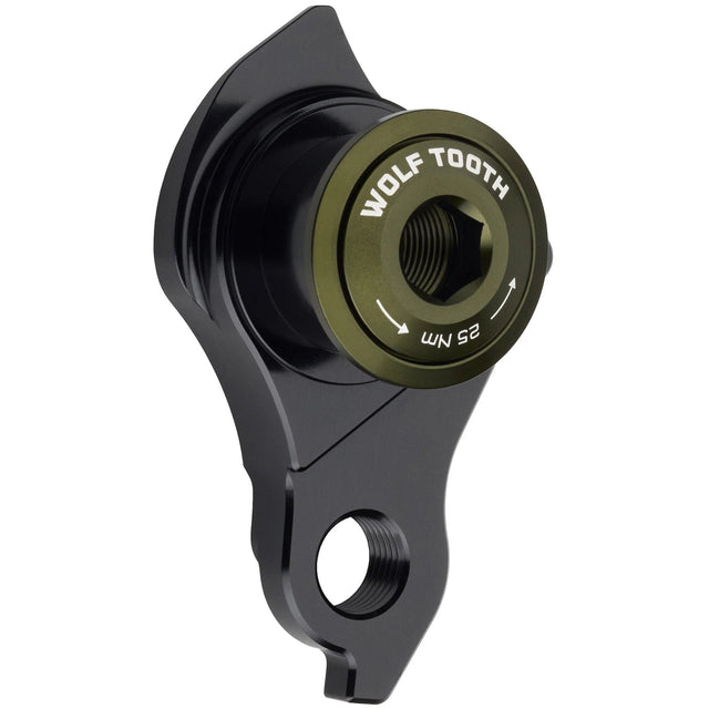 Wolf Tooth Components Universal Derailleur Hanger (UDH) Olive - The Lost Co. - Wolf Tooth - WTUDH - OLV - 810159401548 - 