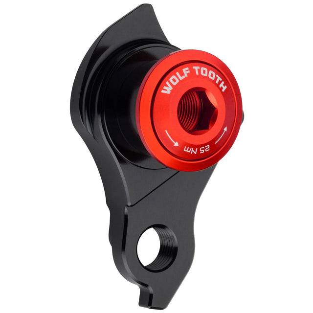 Wolf Tooth Components Universal Derailleur Hanger (UDH) Red - The Lost Co. - Wolf Tooth - WTUDH - RED - 810159401579 - 