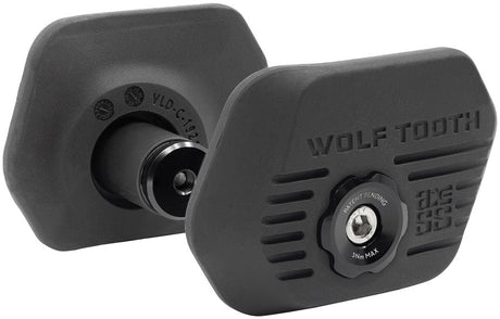Wolf Tooth Locked-In Bar Ends Black Pair - The Lost Co. - Wolf Tooth - LCKD-IN-BAREND-BLK - 810159403740 - 