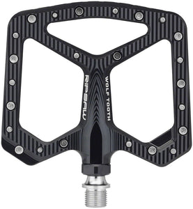 Wolf Tooth Ripsaw Aluminum Pedals - Black - The Lost Co. - Wolf Tooth - PDL - RS - BLK - 812719029254 - 