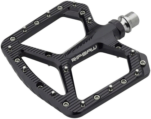 Wolf Tooth Ripsaw Aluminum Pedals - Black - The Lost Co. - Wolf Tooth - PDL - RS - BLK - 812719029254 - 