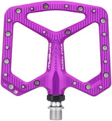 Wolf Tooth Ripsaw Aluminum Pedals - Ultraviolet Purple - The Lost Co. - Wolf Tooth - PDL - RS - PRP - 812719029261 - 