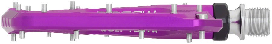 Wolf Tooth Ripsaw Aluminum Pedals - Ultraviolet Purple - The Lost Co. - Wolf Tooth - PDL - RS - PRP - 812719029261 - 