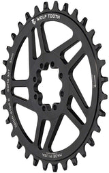 Wolf Tooth Round Chainring - 32t - SRAM 8 - Bolt Direct Mount - Drop - Stop B - 3mm Offset - Black - The Lost Co. - Wolf Tooth Components - SDM8 - 32 - 810006808575 - 