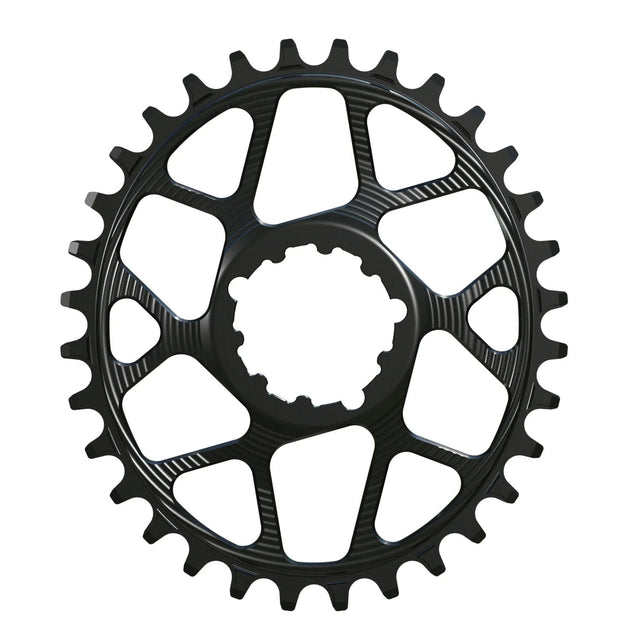 Works Components Oval Chainring - 30t - SRAM 3 - Bolt - 3mm Offset - Black - The Lost Co. - Works Components - WCSGXPB-O-30-BLACK - 5060894514859 - 