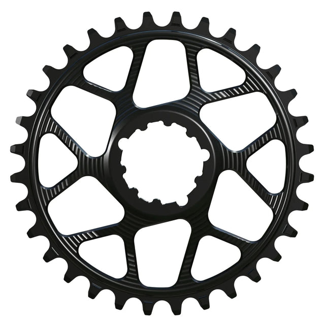 Works Components Round Chainring - 40t - SRAM 3 - Bolt - 6mm Offset - Black - The Lost Co. - Works Components - WCSGXPB-R-40-Black - 5060894515252 - 