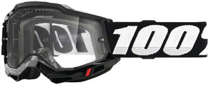 100% Accuri 2 Enduro MTB Goggles - Black/Clear - The Lost Co. - 100% - EW0163 - 196261000603 - -