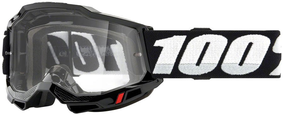 100% Accuri 2 OTG Goggles - Black/Clear - The Lost Co. - 100% - EW0169 - 196261000801 - -