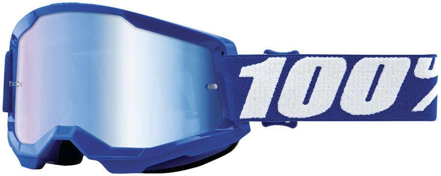 100% Strata 2 Goggles - Blue Mirror/Blue - The Lost Co. - 100% - EW0173 - 196261002034 - -