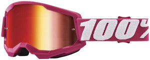 100% Strata 2 Goggles - Fletcher/Red Mirror - The Lost Co. - 100% - EW0181 - 196261002058 - -