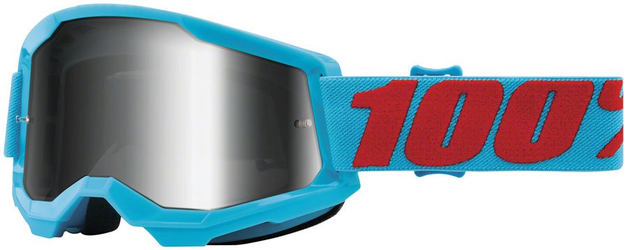 100% Strata 2 Goggles - Summit/Mirror Silver - The Lost Co. - 100% - EW0182 - 196261002126 - -