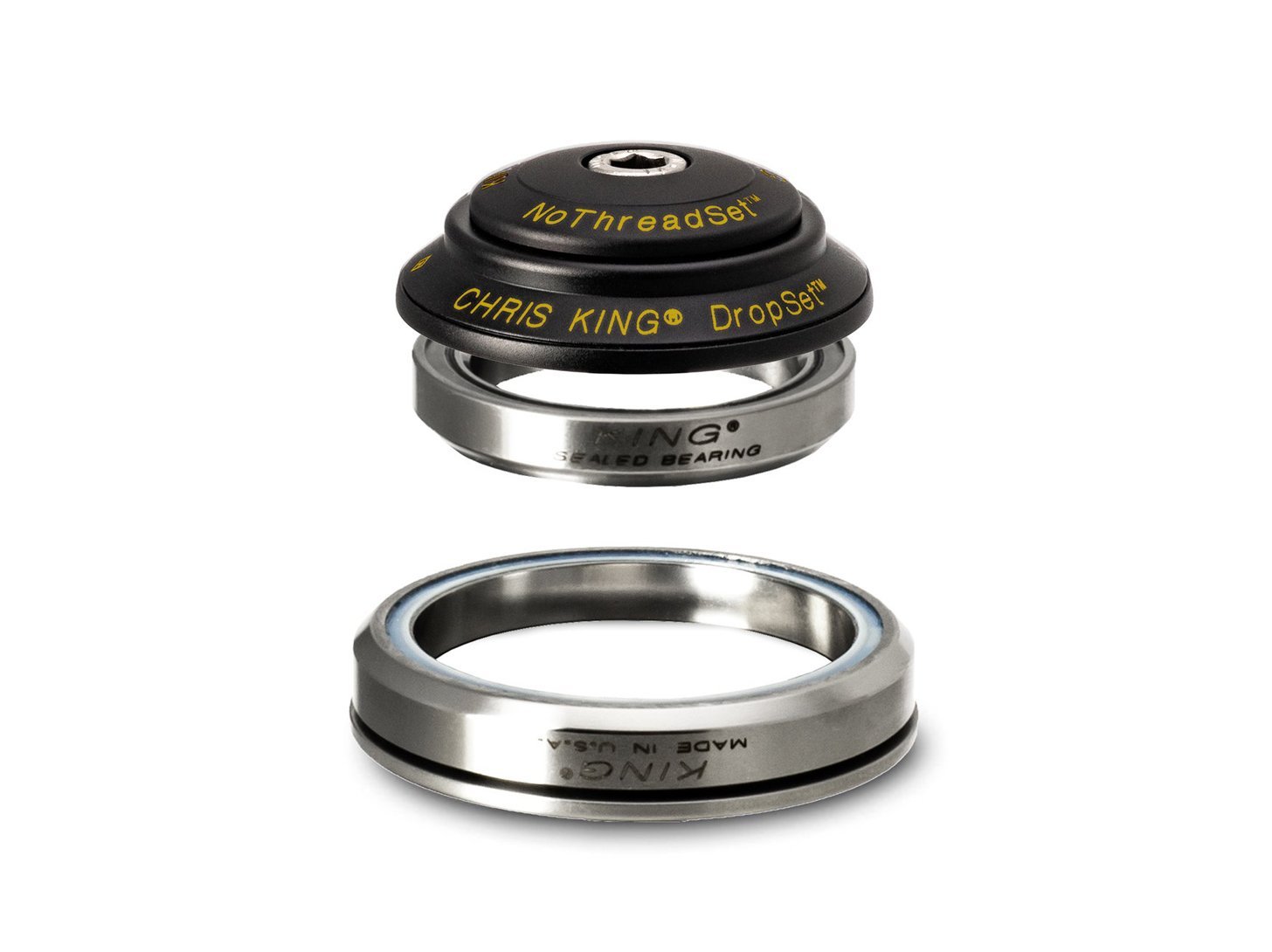 CHRIS KING ヘッドパーツ　DROPSET5 ゴールド Chris King DropSet 5 Headset – The Lost Co.