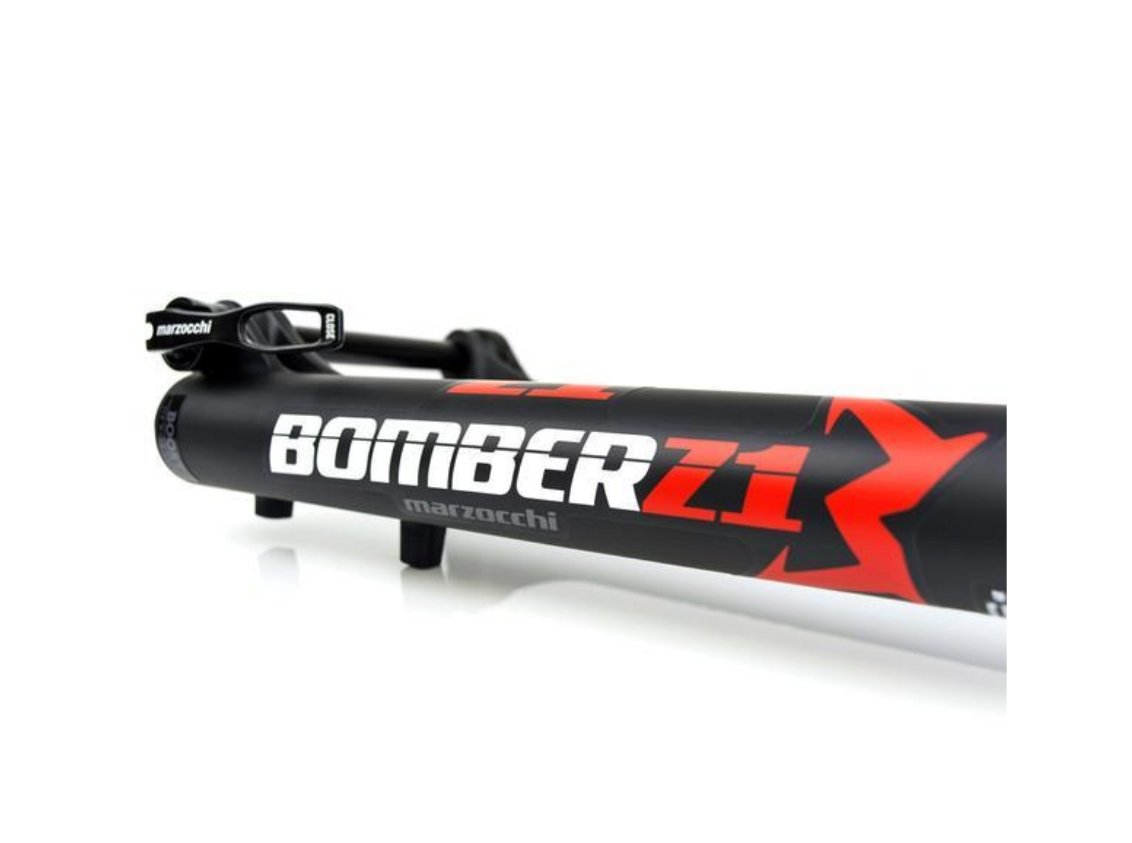 2021 Marzocchi Bomber Z1 - 27.5" - Matte Black - The Lost Co. - Marzocchi - 912-01-055 - 0611056140062 - 150mm -