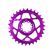 Load image into Gallery viewer, 5DEV Chainring - T-Type SRAM 8-Bolt Chainring - 3mm Offset - 30T - Purple - The Lost Co. - 5Dev - B-FD2392 - 850058721187 - -