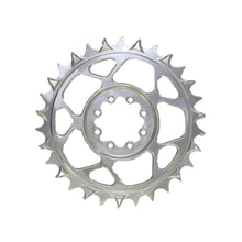 Load image into Gallery viewer, 5DEV Chainring - T-Type SRAM 8-Bolt Chainring - 3mm Offset - 30T - Raw Silver/Clear - The Lost Co. - 5Dev - B-FD2391 - 850058721170 - -