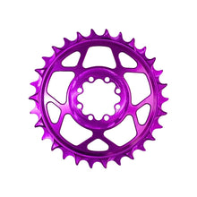 Load image into Gallery viewer, 5DEV Chainring - T-Type SRAM 8-Bolt Chainring - 3mm Offset - 32T - Purple - The Lost Co. - 5Dev - B-FD2397 - 850058721224 - -