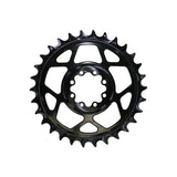 5DEV Chainring - T-Type SRAM 8-Bolt Chainring - 3mm Offset - 34T - Black - The Lost Co. - 5Dev - B-FD2399 - 850058721248 - -