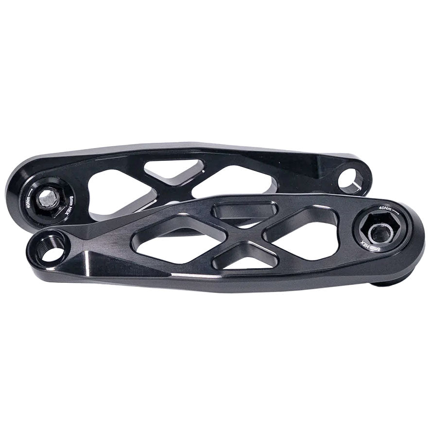 5Dev R-Spec eCranks - ISIS Spline Drive - 160mm - Black – The Lost Co.
