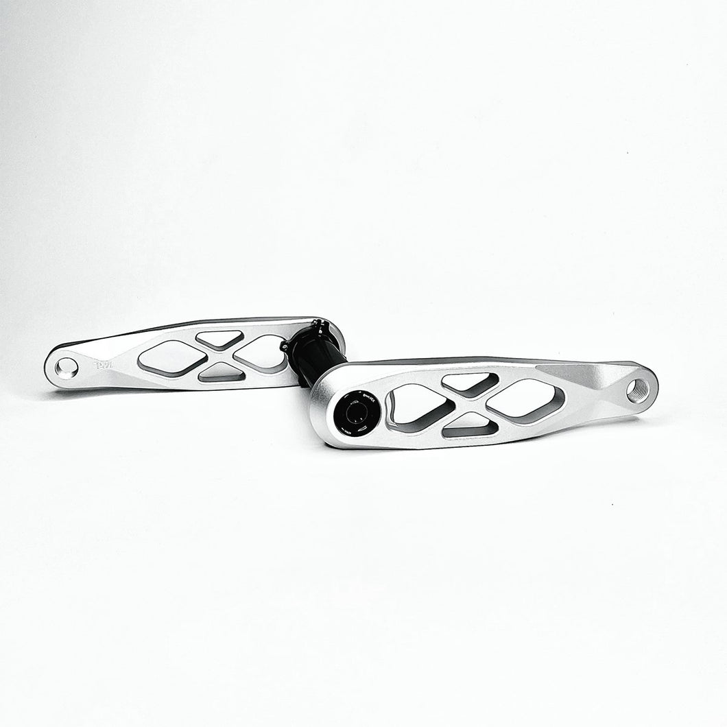 5Dev R-Spec Trail/Enduro Cranks - 160mm / DUB Spindle - Silver - The Lost Co. - 5Dev - B-FD2251 - -