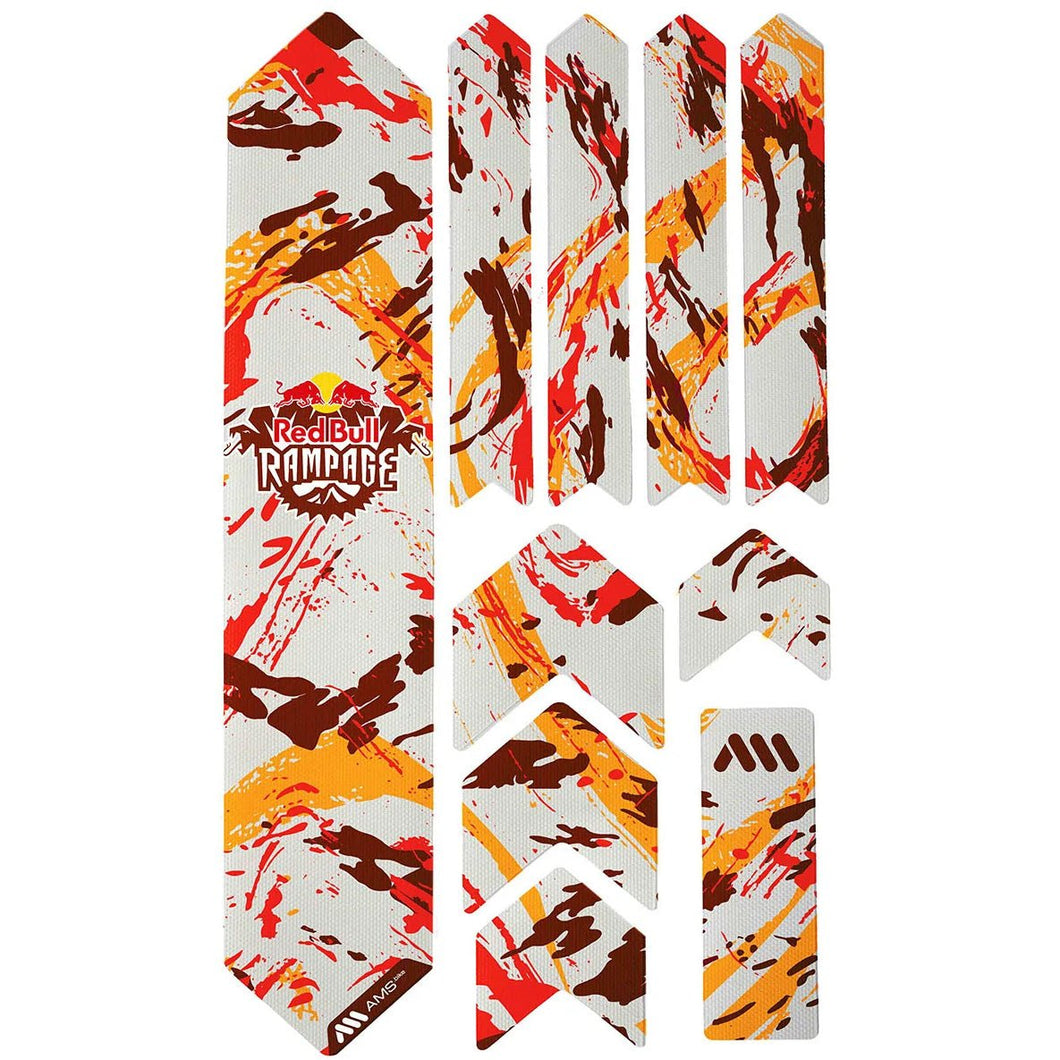 All Mountain Style Extra Honeycomb Frame Guard Red Bull Rampage Red - The Lost Co. - All Mountain Style - B-ZQ0105 - 8437023467077 - -