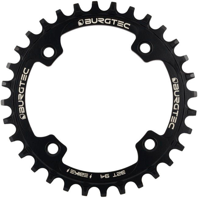 Burgtec E-Bike Steel Thick Thin Chainring - SRAM 94mm BCD - 30T- Black - The Lost Co. - Burgtec - B-BG5053 - 764283662903 - -