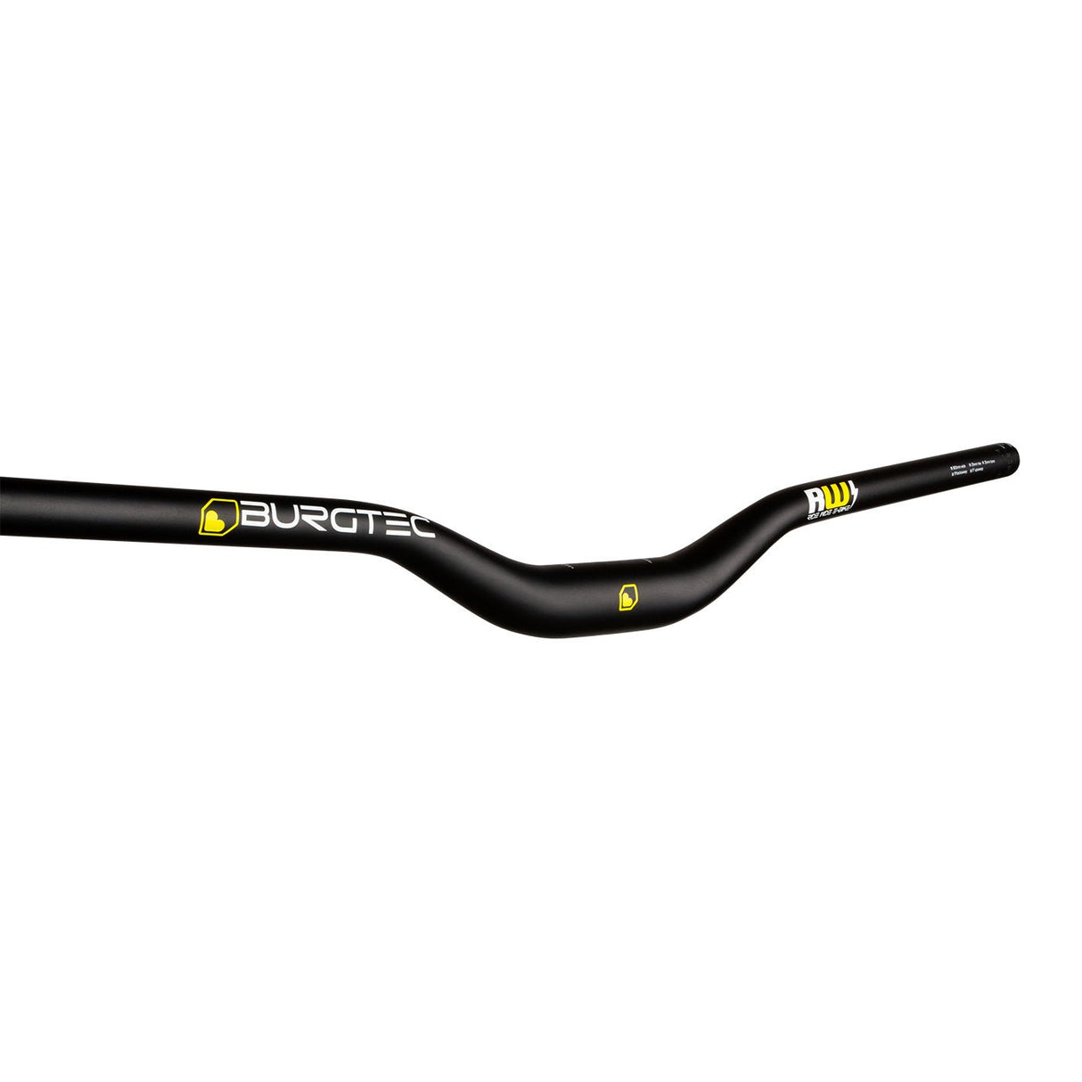 Burgtec Ride Wide E-Bike Riser Bar - 35mm Diameter - 35mm Rise - 800mm Wide - Black - The Lost Co. - Burgtec - B-BG2225 - 764283660893 - -