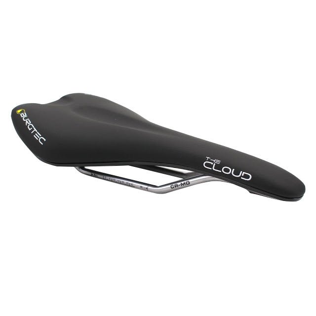 Burgtec The Cloud MK2 Saddle Cromo Rail/Plastic Base - Black - The Lost Co. - Burgtec - B-BG0500 - 713830992642 - -