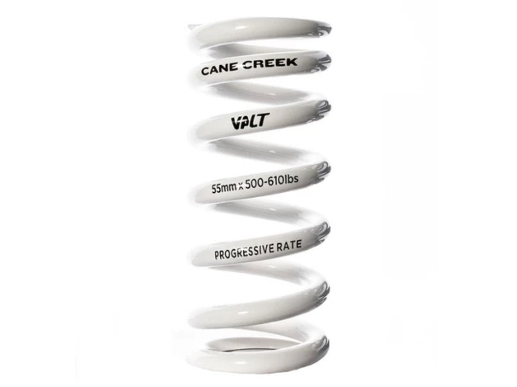 Cane Creek Valt Progressive Coil Spring - The Lost Co. - Cane Creek - AAD2418 - 840226083032 - 55MM X 400-488LB -