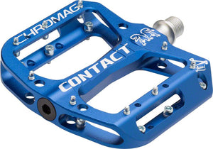 Chromag Contact Pedals - Platform Aluminum 9/16" Dark Blue - The Lost Co. - Chromag - PD3504 - 826974003539 - -