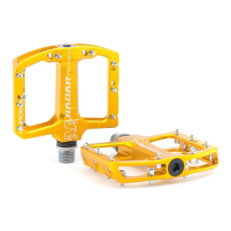 Chromag Radar Platform Pedals Gold