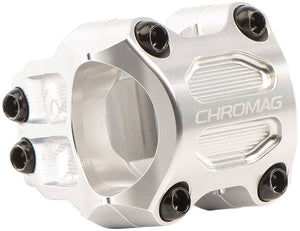Chromag Riza Stem - 32mm 31.8mm Clamp +/-0 Silver - The Lost Co. - Chromag - SM0790 - 826974040336 - -