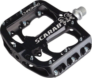 Chromag Scarab Pedals - Platform Aluminum 9/16" Black - The Lost Co. - Chromag - PD3400 - 826974002884 - -