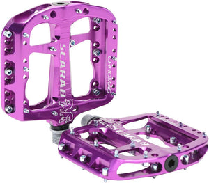 Chromag Scarab Pedals - Platform Aluminum 9/16" Purple - The Lost Co. - Chromag - PD1900 - 826974006875 - -