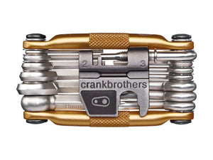 Crank Brothers Multi 19 Tool - Gold - The Lost Co. - Crank Brothers - 10758 - 641300351197 - -
