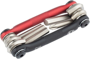 Crank Brothers Multi 5 Tool - Black/Red - The Lost Co. - Crank Brothers - TL8150 - 641300161956 - -