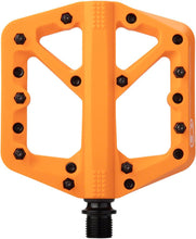 Load image into Gallery viewer, Crank Brothers Stamp 1 Pedals - Platform Composite 9/16&quot; Orange Large - The Lost Co. - Crank Brothers - PD8554 - 641300163882 - -