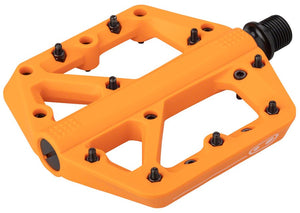 Crank Brothers Stamp 1 Pedals - Platform Composite 9/16" Orange Large - The Lost Co. - Crank Brothers - PD8554 - 641300163882 - -