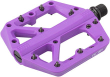 Load image into Gallery viewer, Crank Brothers Stamp 1 Pedals - Platform Composite 9/16&quot; Purple Large - The Lost Co. - Crank Brothers - PD8556 - 641300163875 - -