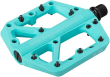 Load image into Gallery viewer, Crank Brothers Stamp 1 Pedals - Platform Composite 9/16&quot; Turquoise Small - The Lost Co. - Crank Brothers - PD8559 - 641300163905 - -