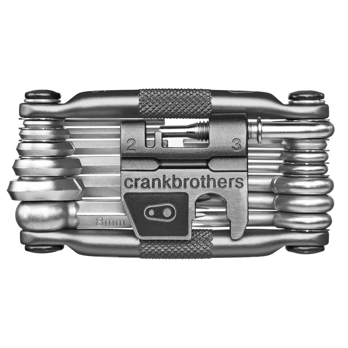 Crankbrothers Multi-19 Mini Tool with Flask Nickel - The Lost Co. - Crank Brothers - B-CE9021 - 641300352194 - -