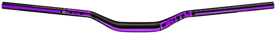 DEITY Blacklabel Handlebar - 25mm Rise 800mm Width 31.5mm Clamp Purple - The Lost Co. - Deity - HB0966 - 817180025262 - -
