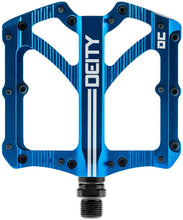 Load image into Gallery viewer, DEITY Bladerunner Pedals - Platform Aluminum 9/16&quot; Blue - The Lost Co. - Deity Components - PD5207 - 817180020533 - -